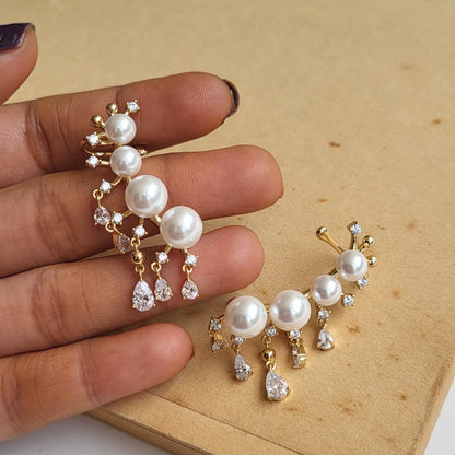 Pearl earcuffs (Xuping)