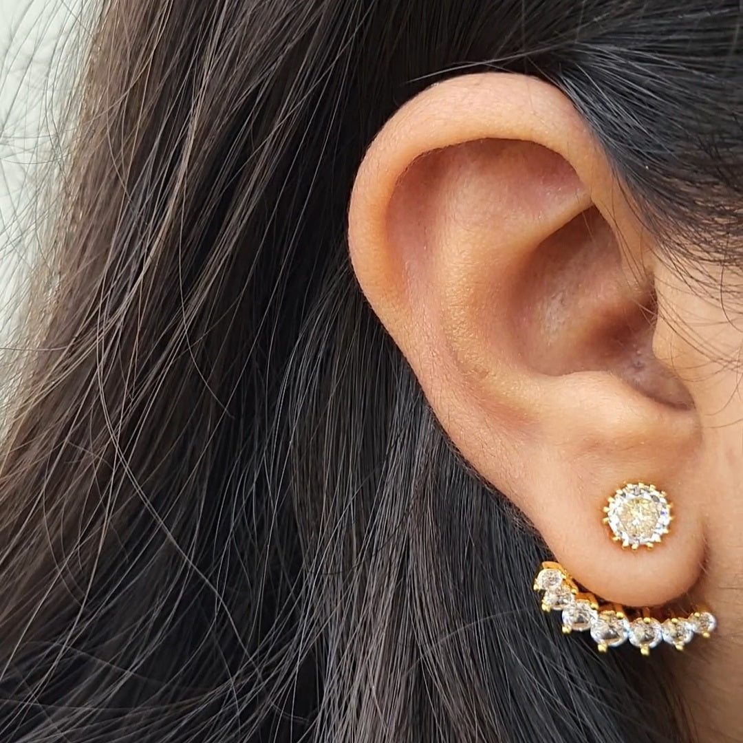 Dual look studs