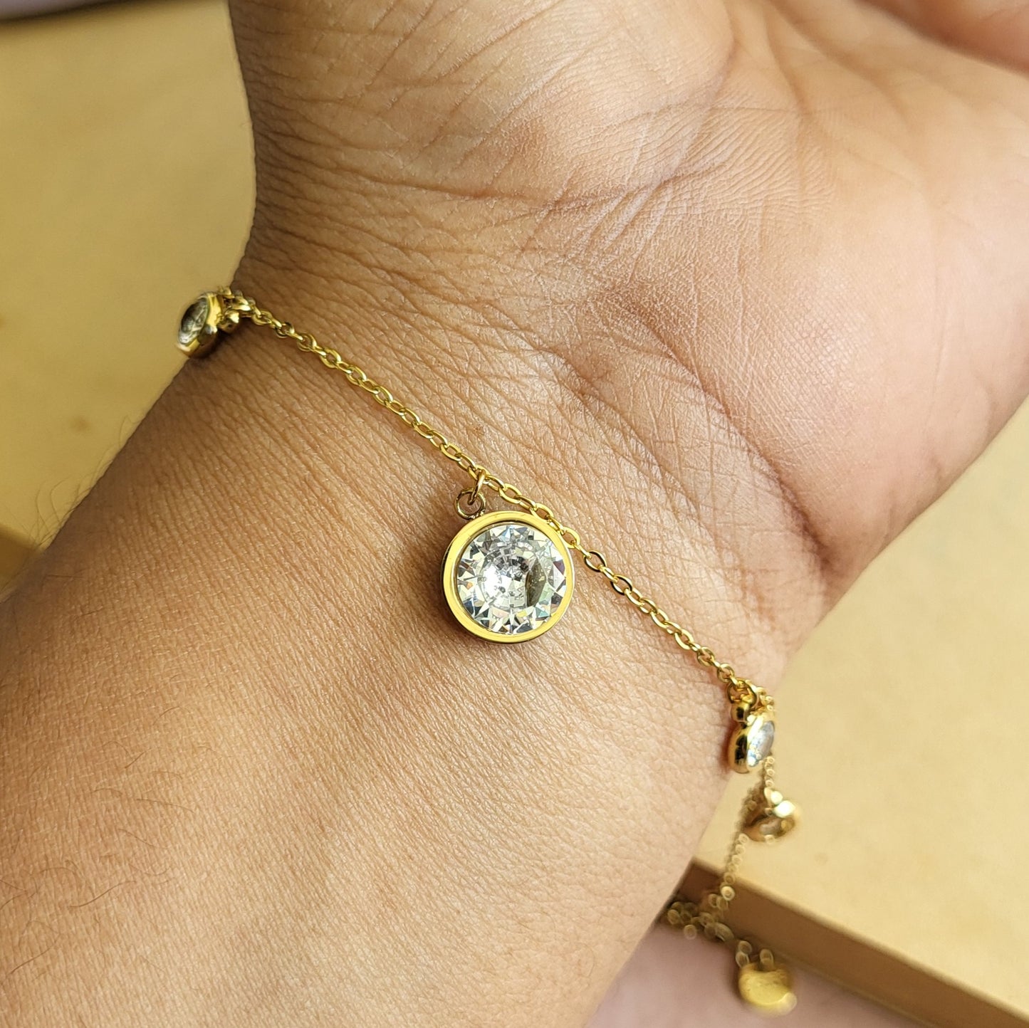 Bindu drops bracelet