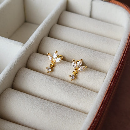 Willow drop studs (ball screwback)