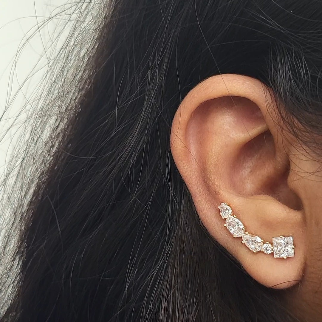 Glitter earcuffs