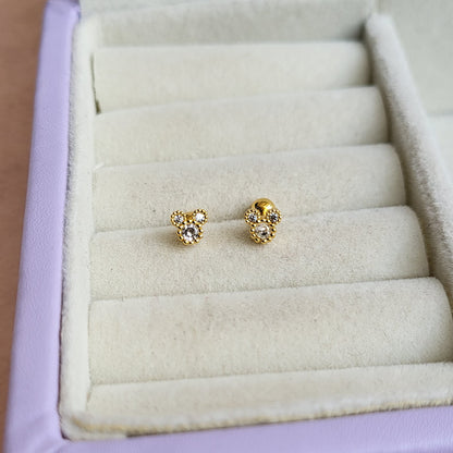 Mickey mini studs (ball screwback)