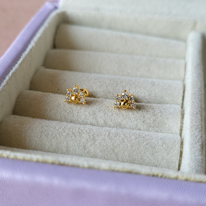 Artha Mini studs (Mini screwback)