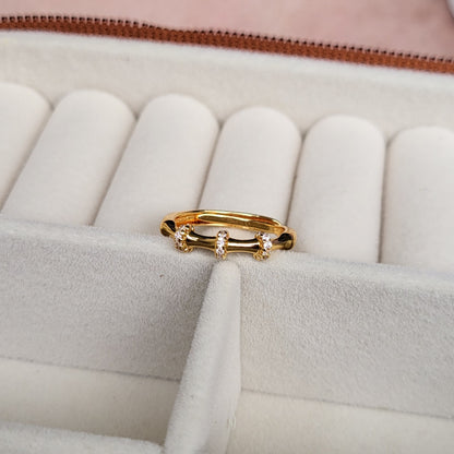 Bamboo finger ring