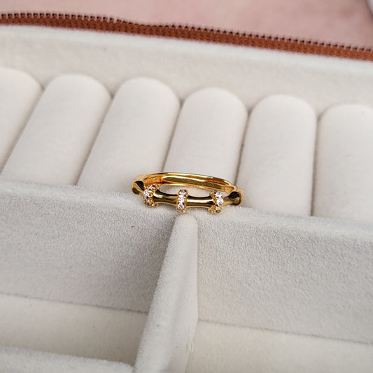 Bamboo finger ring