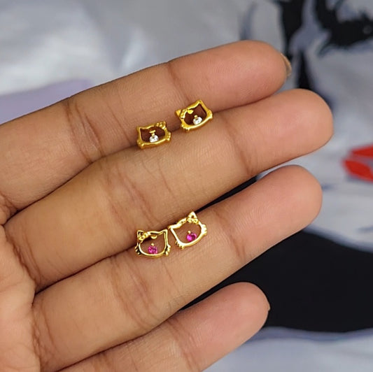 Kitty studs