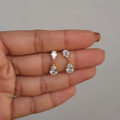 Meena drop studs