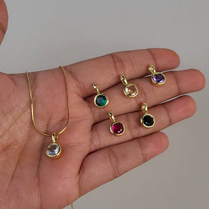 Round pendant chain