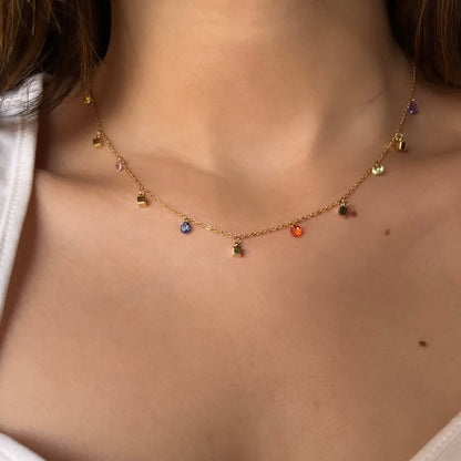 RAINBOW SAGE Necklace
