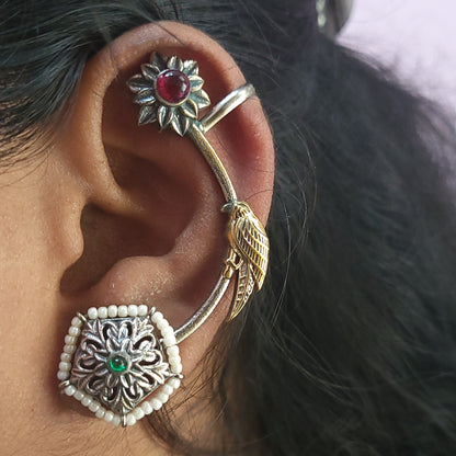 Parrot earcuff (pair)