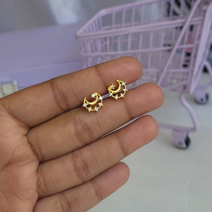Chand studs (ball screwback)