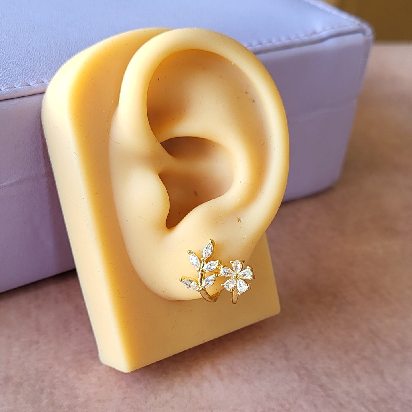 Bloom cuff studs