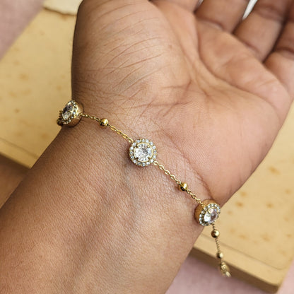 Solitaire bracelet