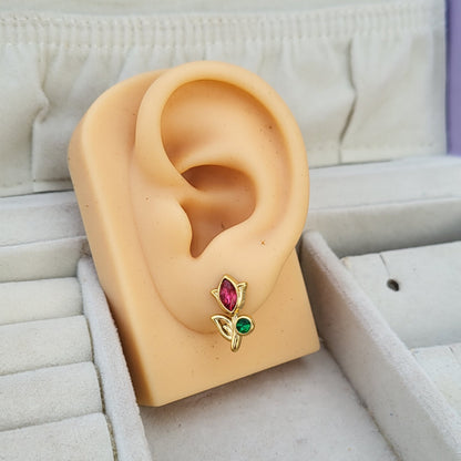 Tulip studs