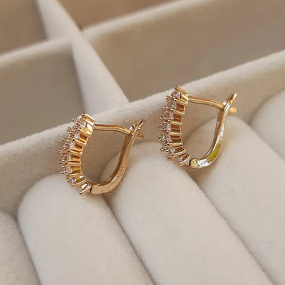 Crystal WILLOW Hoops