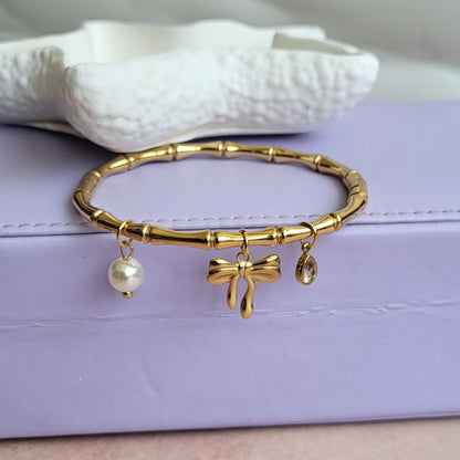 Bow charms kada