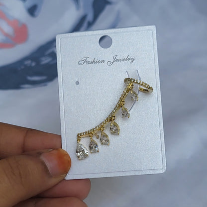 Rain drop earcuff (Left ear only)