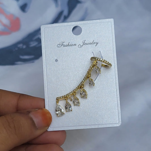 Rain drop earcuff (Left ear only)