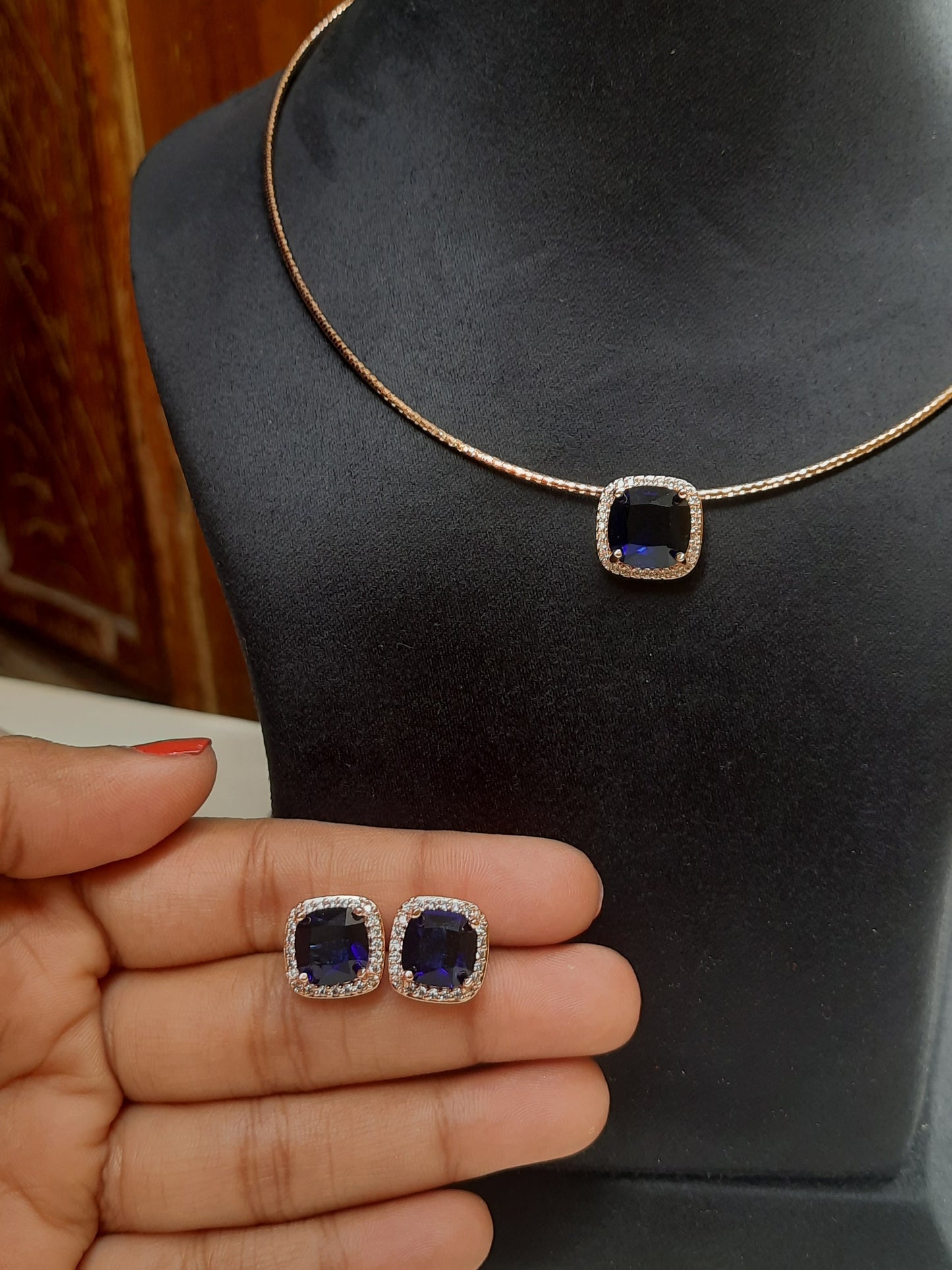 Sarah kante set(blue)