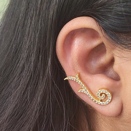 Swirl Earcuff