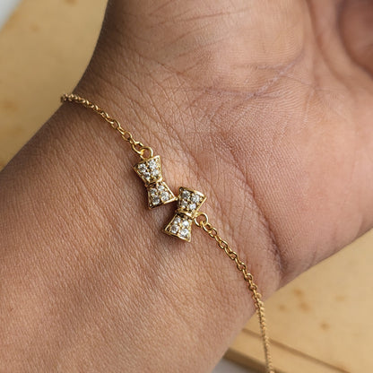 Bow bracelet (xuping)