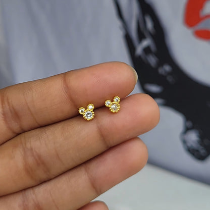 Mickey mini studs (ball screwback)