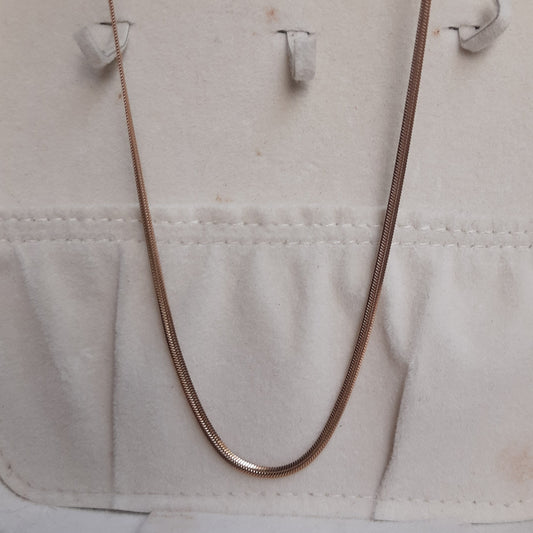 SLITHER snake neckchain (Rosegold)