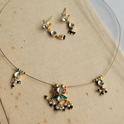 Aparna invisible necklace