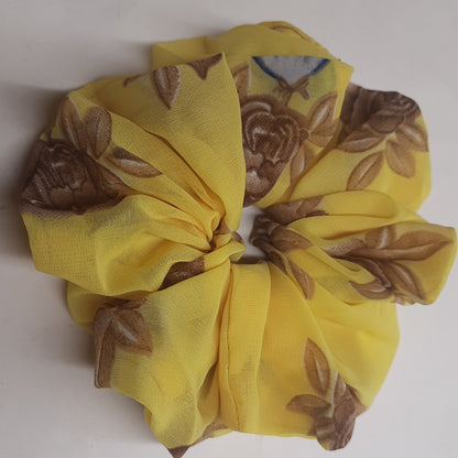 Mellow yellow XXL scrunchie