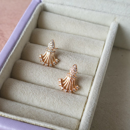 Dancing girl studs