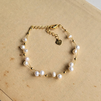 Freshwater pearl bracelet