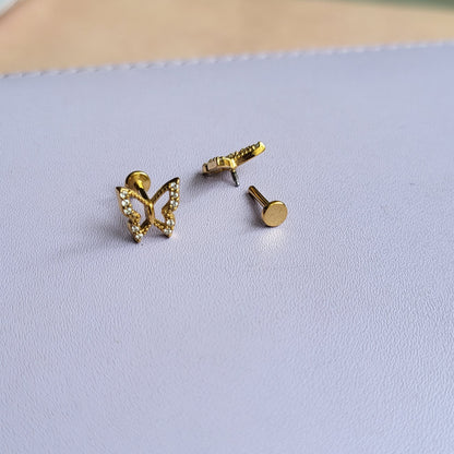 Butterfly mini studs