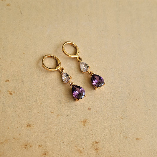 Purple drops