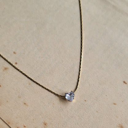 Heart ileana pendent chain