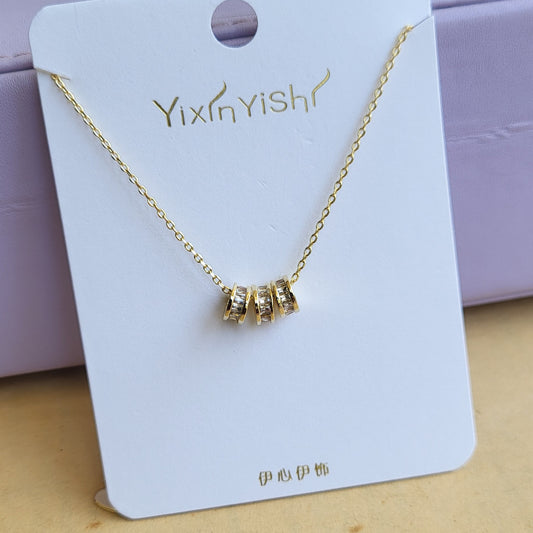 Sisters pendant chain