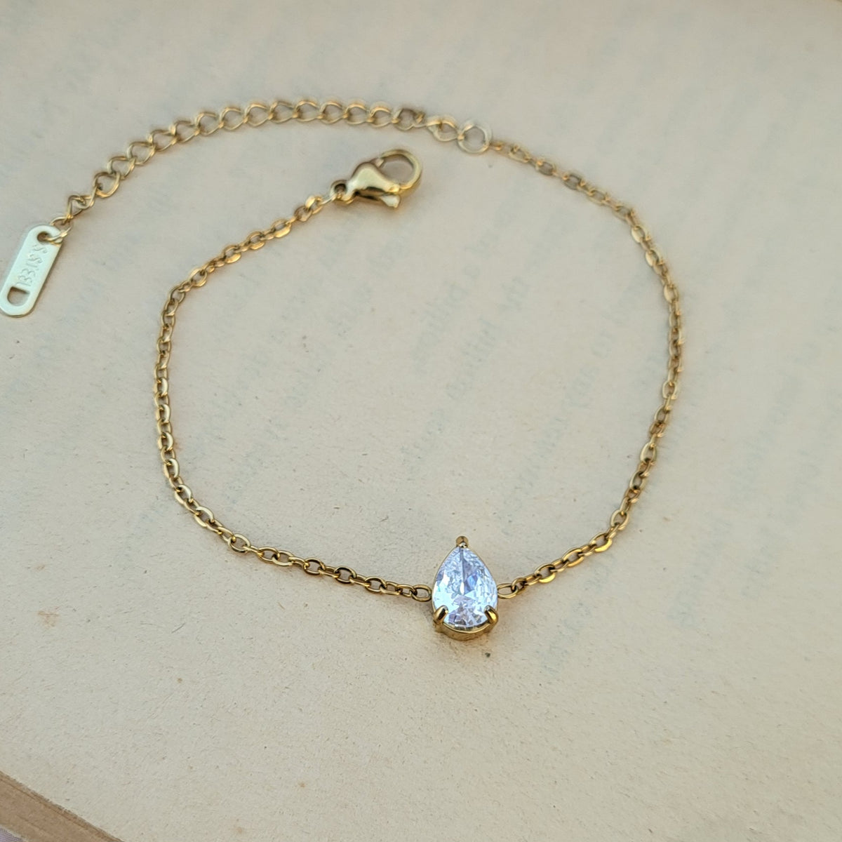 Crystal drop Bracelet