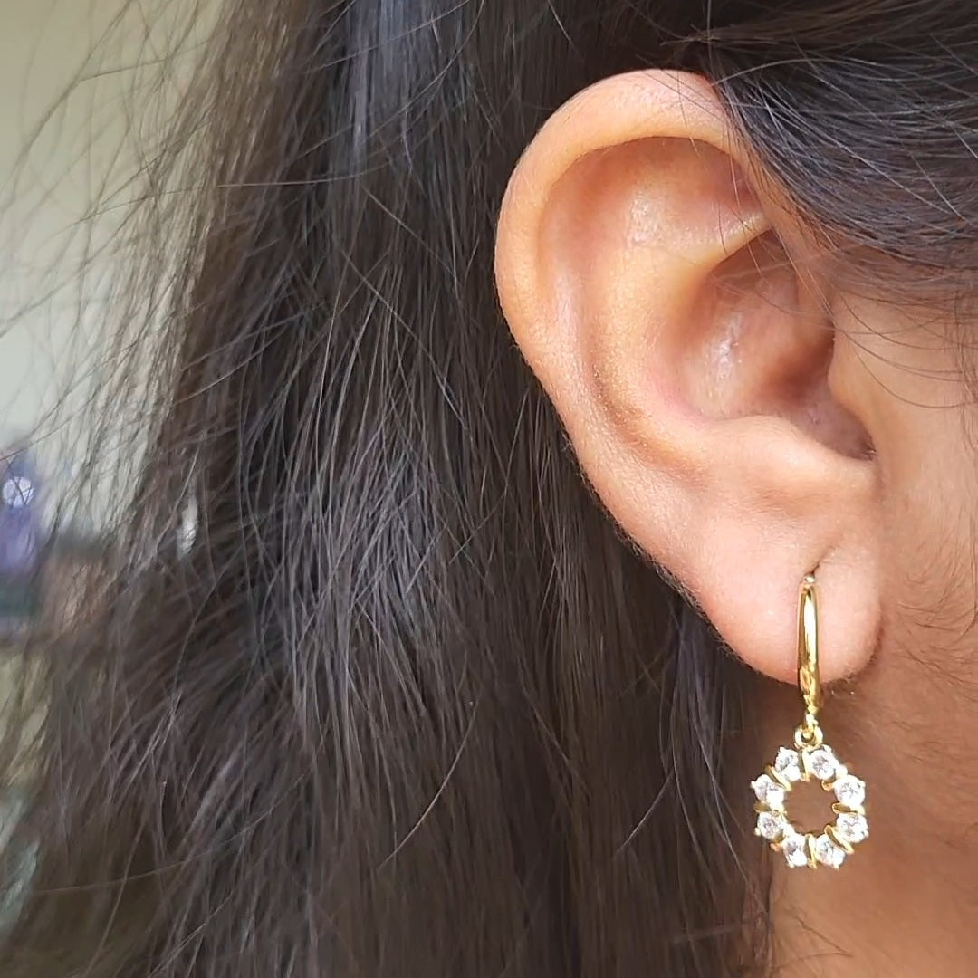 Hollow drop hoops