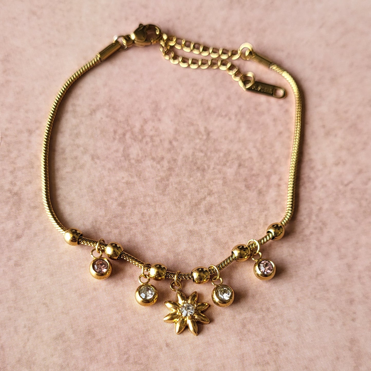Flower Charms bracelet
