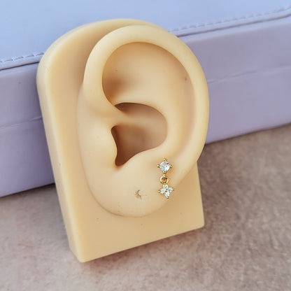 Lumi mini studs (ball screwback)
