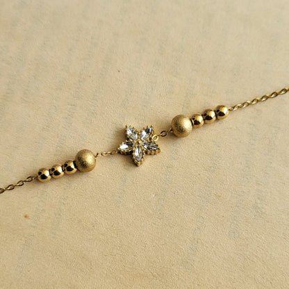 Goldie fleur bracelet