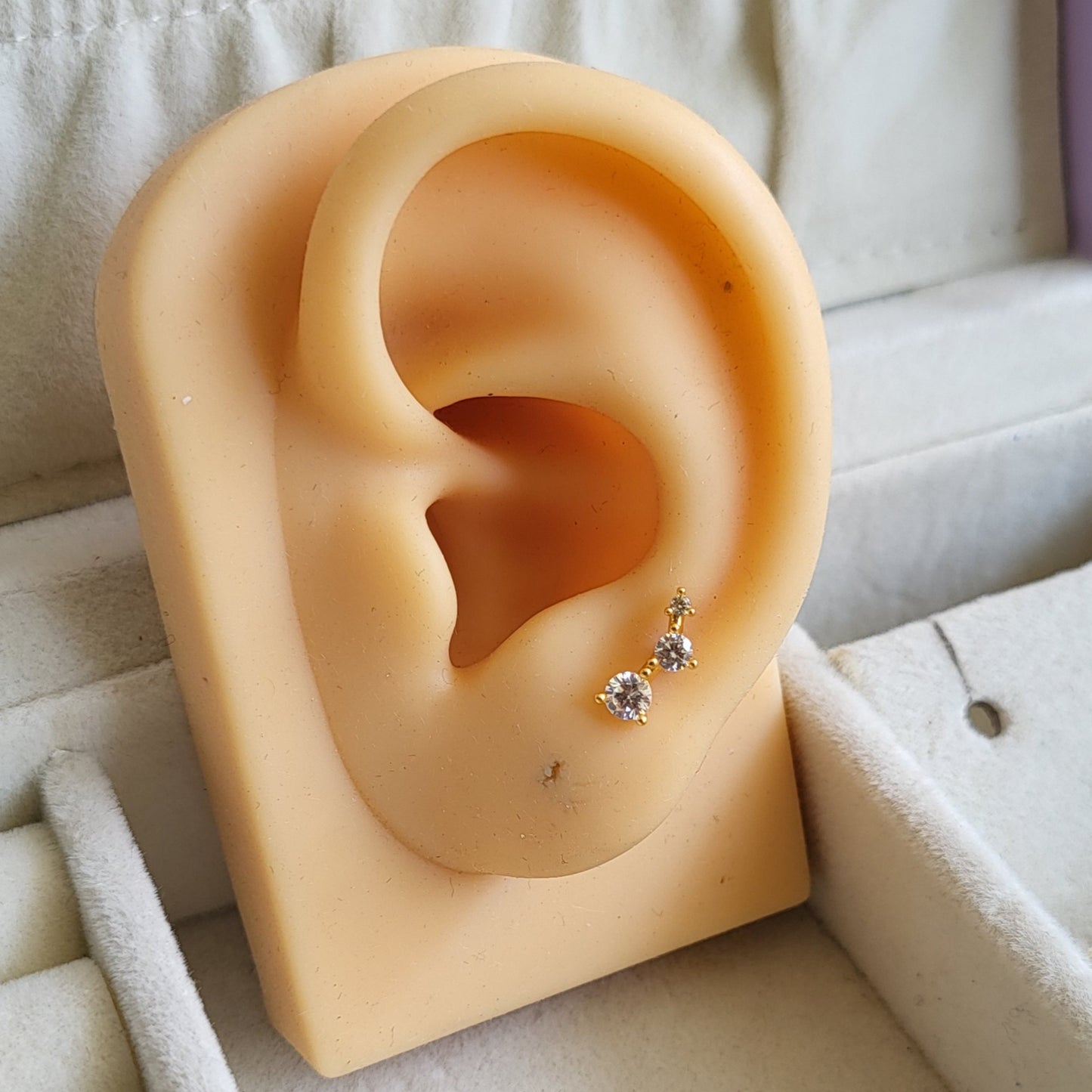 Bling mini studs (ball screwback)