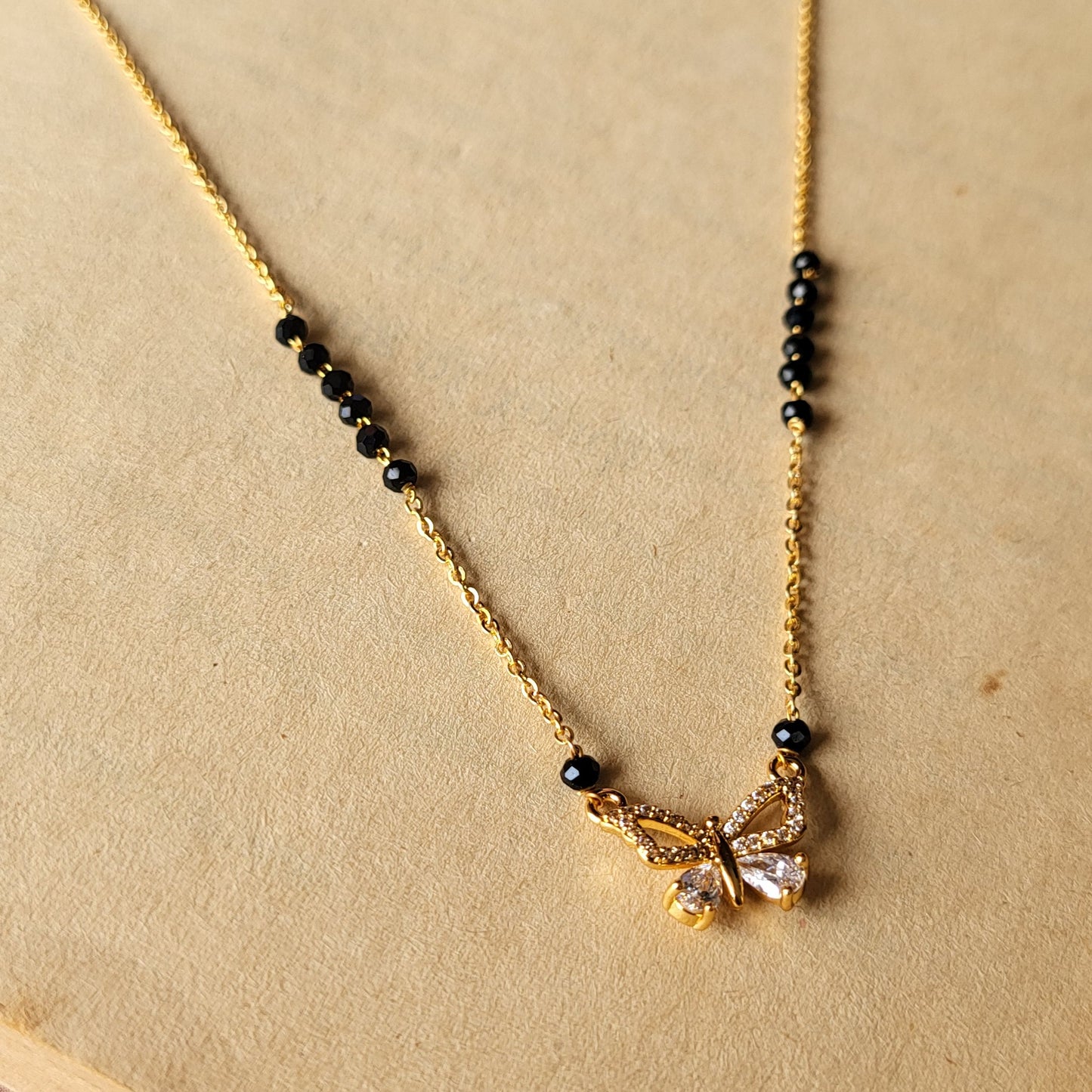 Butterfly mangalsutra