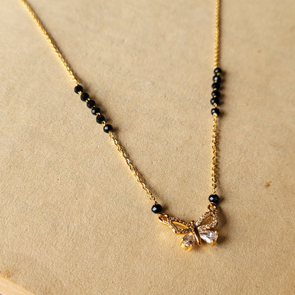 Butterfly mangalsutra