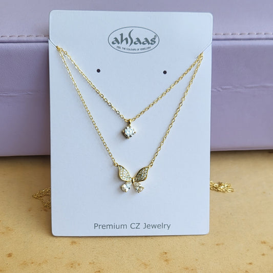 Thithli layered Neckchain