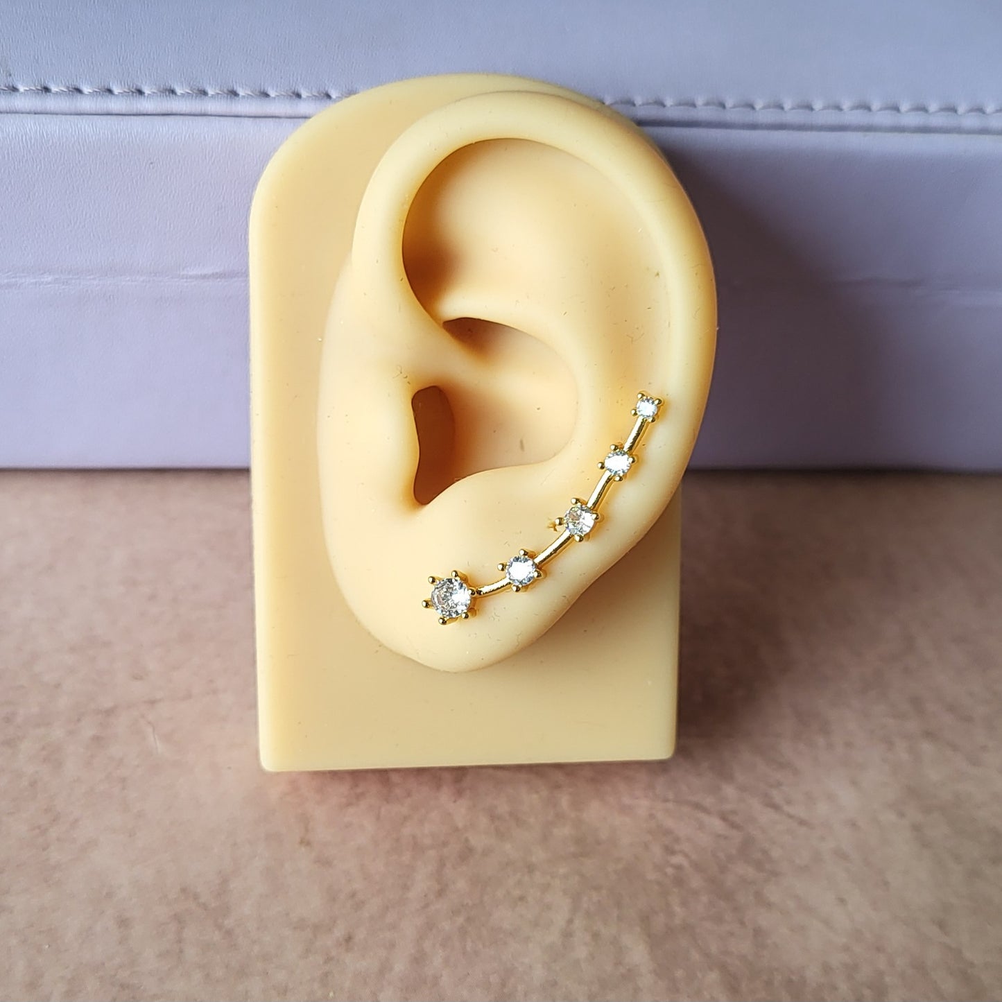 Peony earcuff