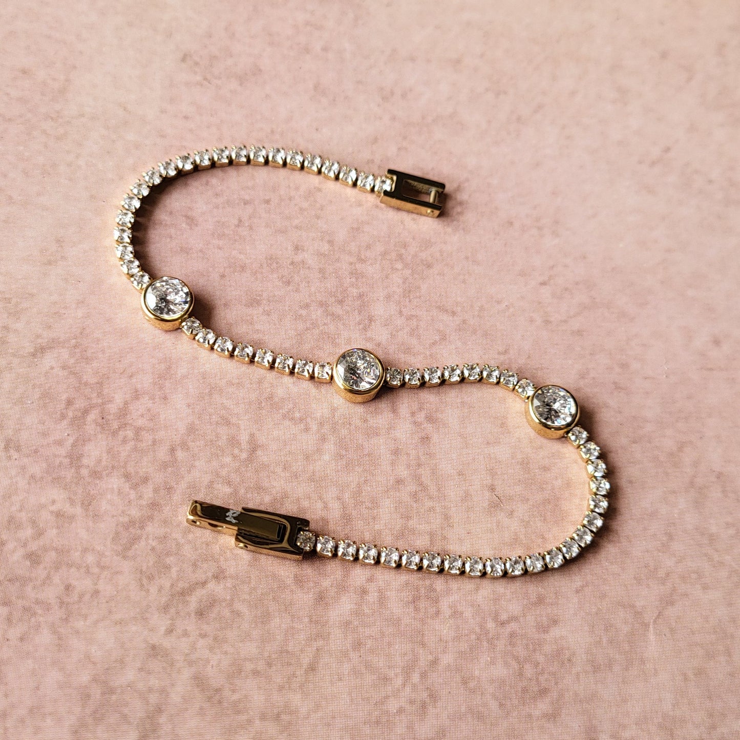 Stone studded bracelet