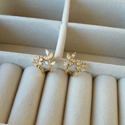 Bloom cuff studs