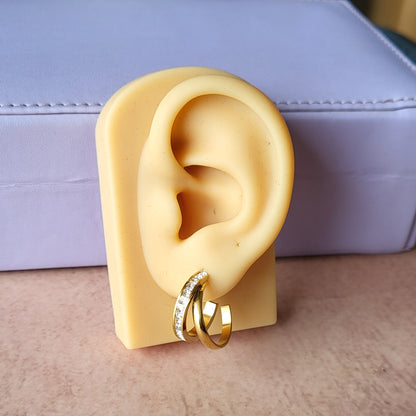 Dual layer hook studs