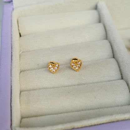 Dil mini studs (ball screwback)