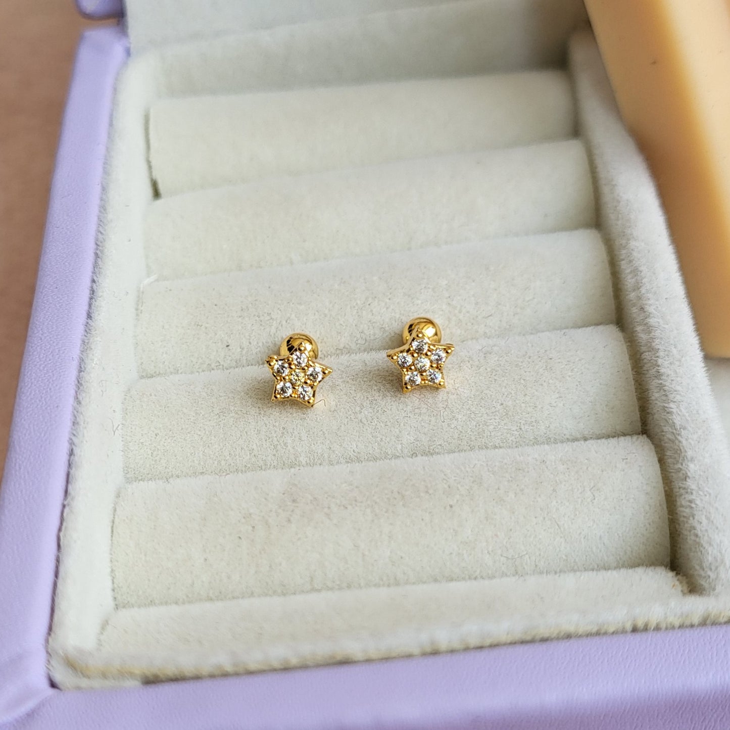 Siya mini studs (ball screwback)